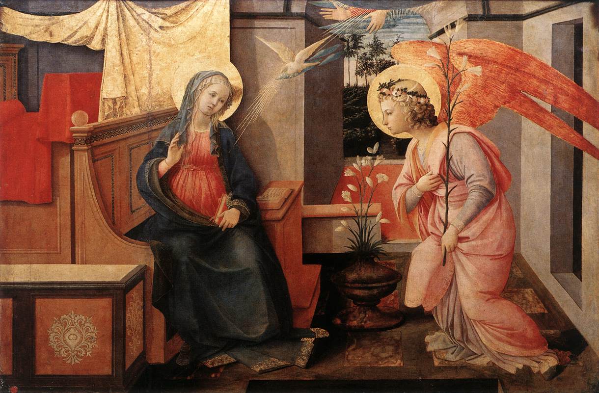 Anunciacion 3 Lippi — Fra Filippo Lippi