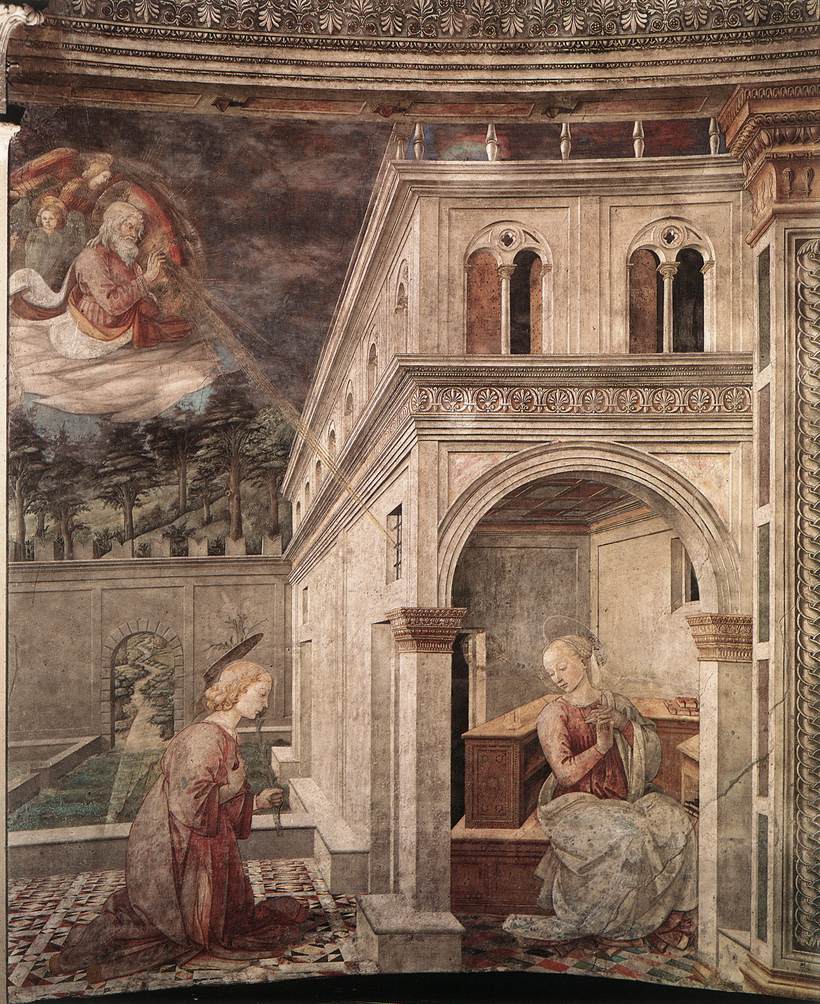 Anunciacion 5 Lippi — Fra Filippo Lippi