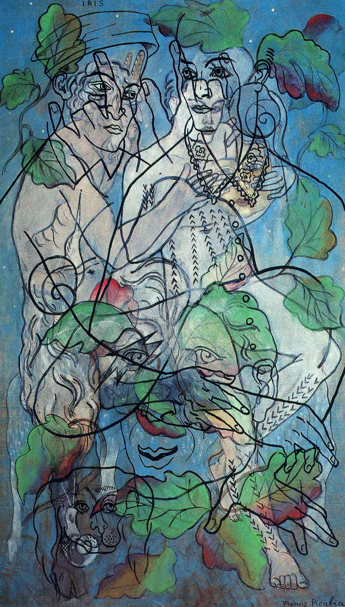 Défilé amoroso (Parade Amoureuse), Francis Picabia