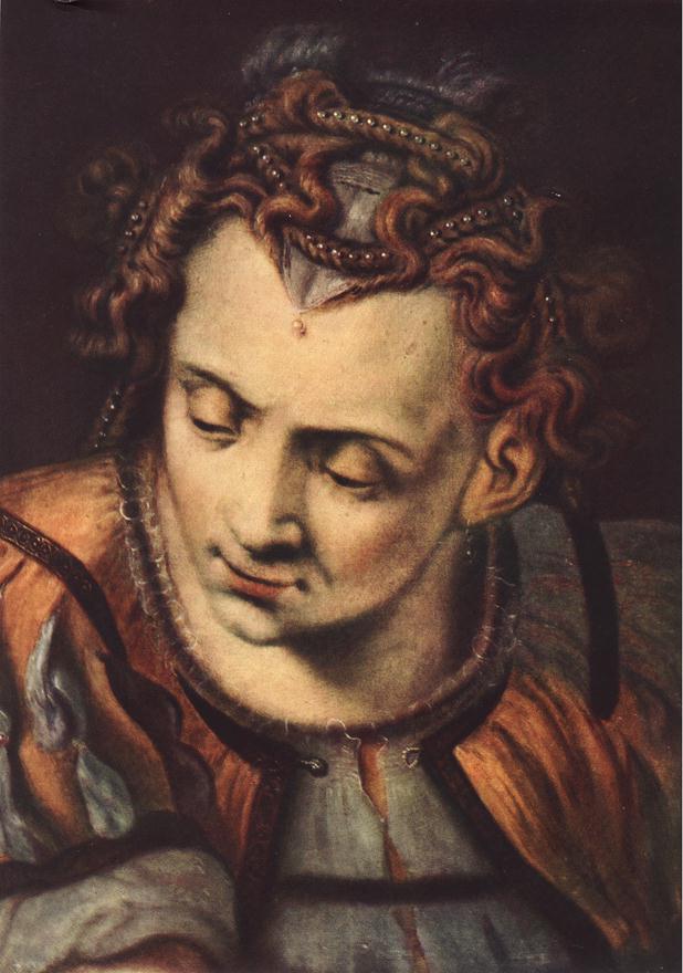 Cabeza De Mujer Floris — Frans Floris