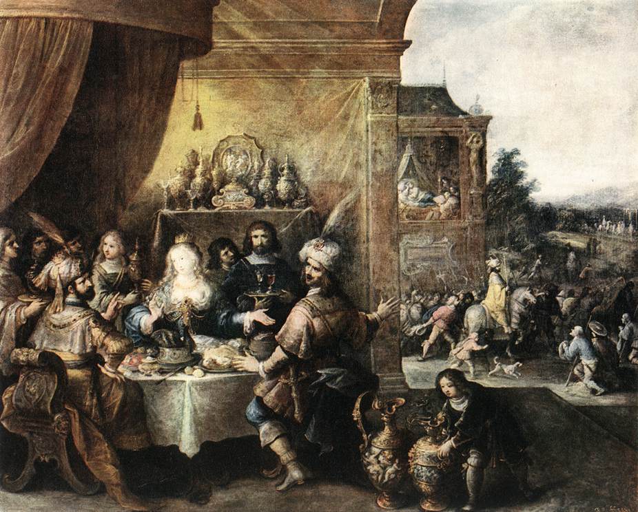 Banquete de los oficiales de los arqueros de San Jorge, Frans Hals