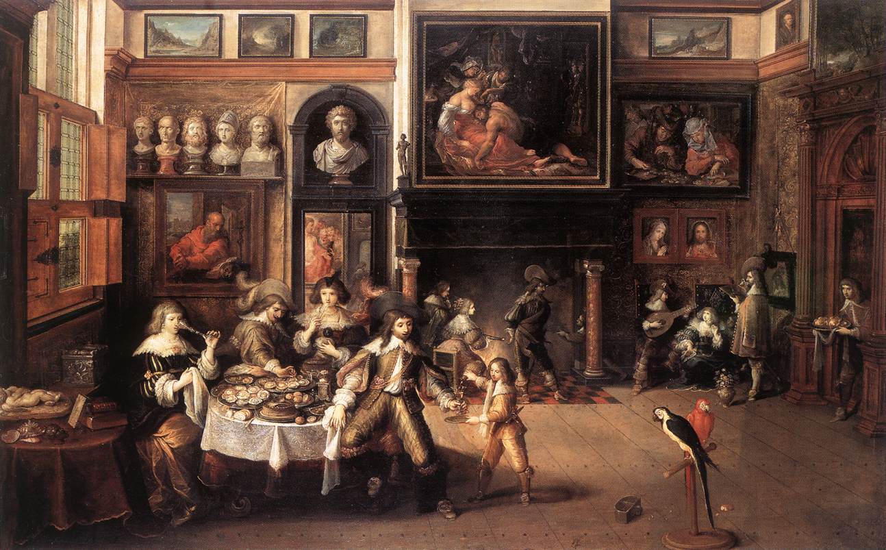 Supper En Casa De Burgomaster Rockox Francken — Frans Ii Francken