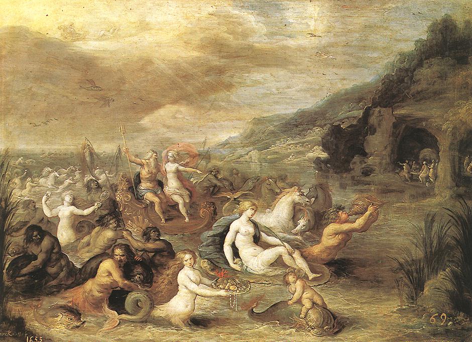 Triunfo De Amphitrite Francken — Frans Ii Francken