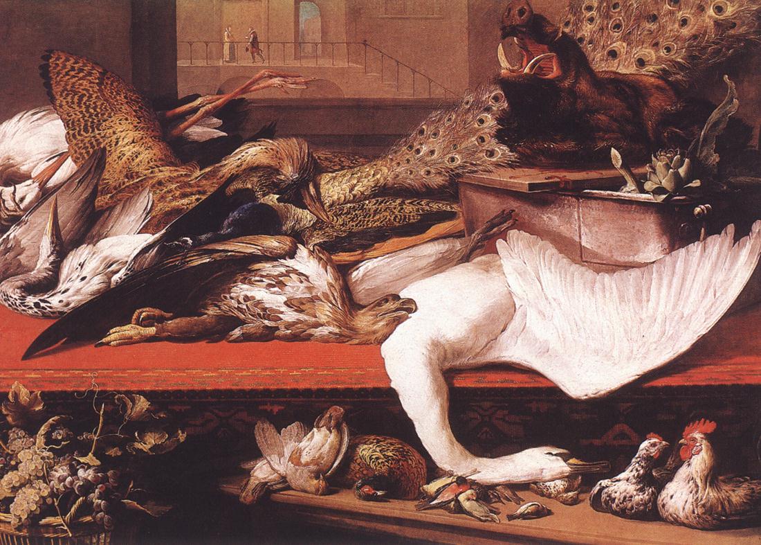 Bodegón (cardo y zanahorias), Juan Sánchez Cotán