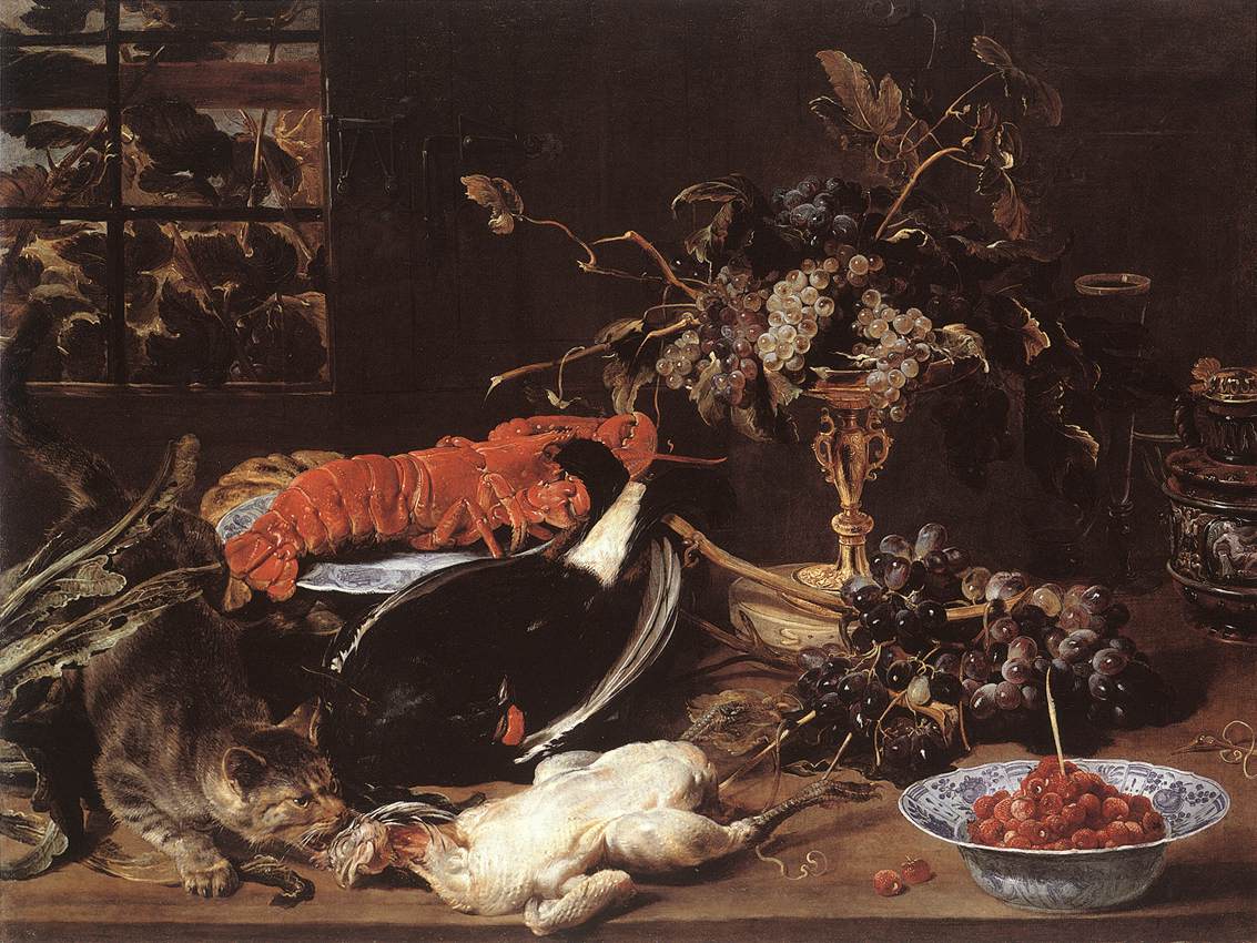 Bodegon Con Crab Y Fruta Snyders — Frans Snyders