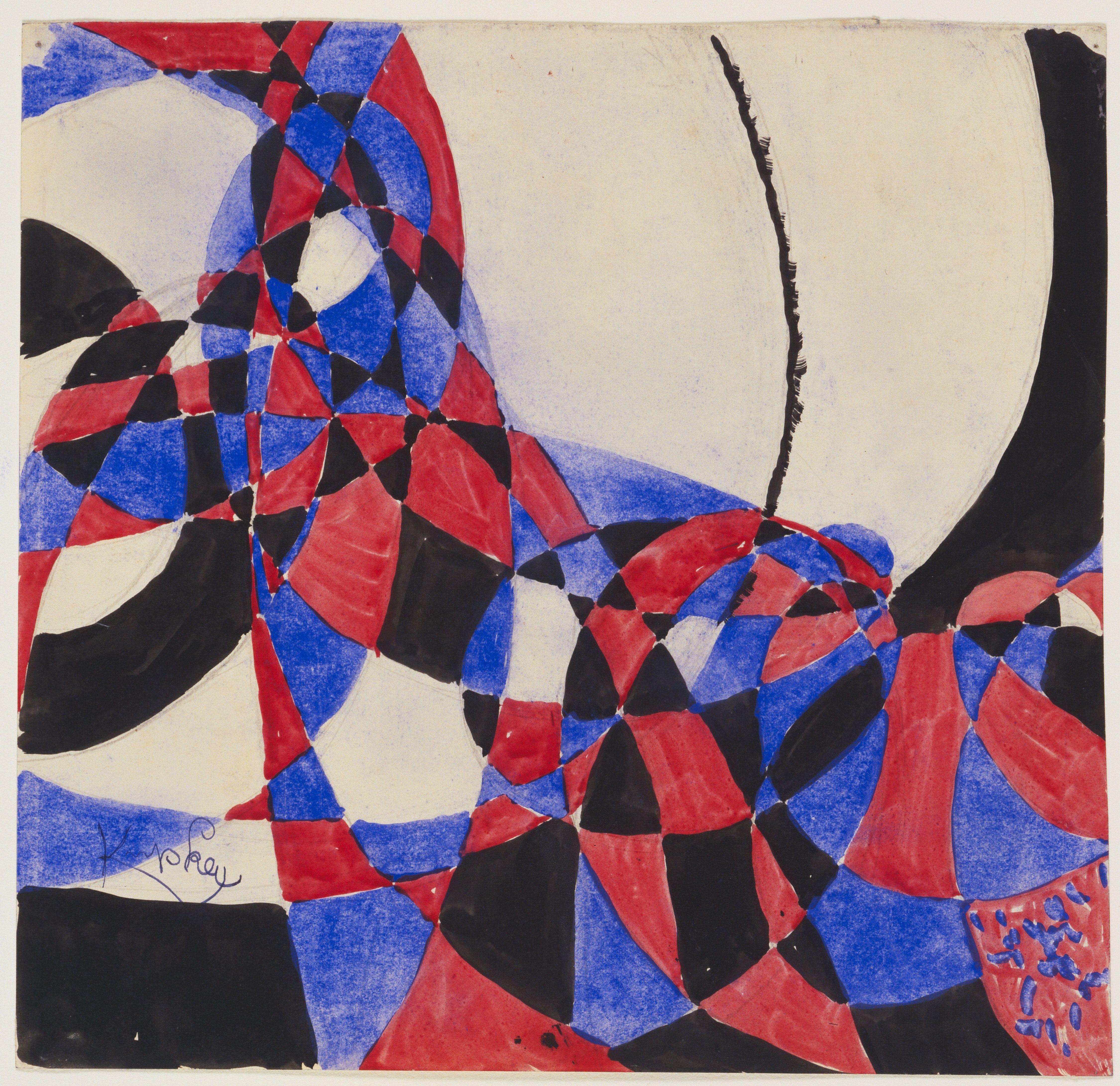 Amorpha Fugue En Two Colors 3 Kupka — Frantisek Kupka
