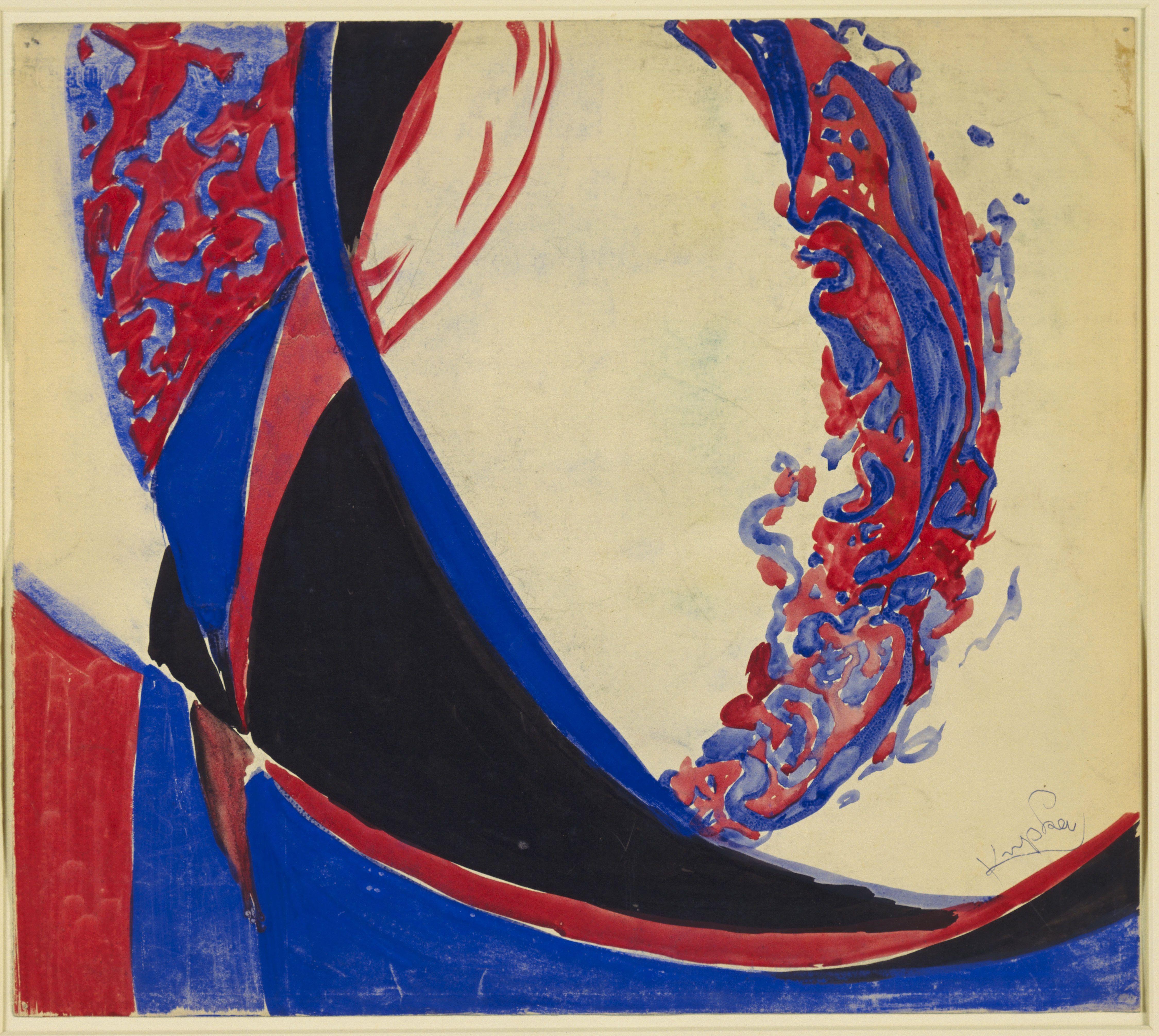 Amorpha Fugue En Two Colors Kupka — Frantisek Kupka