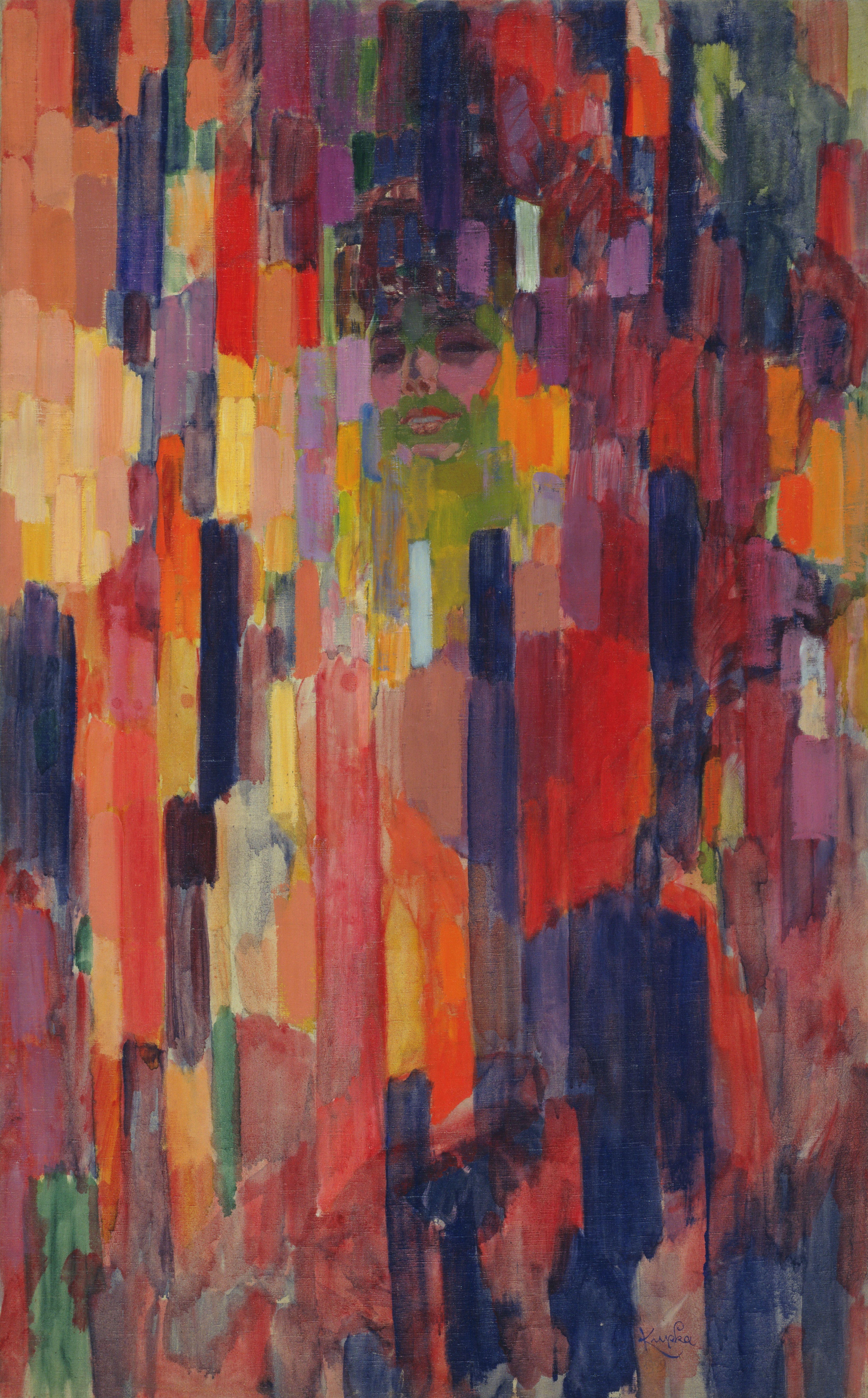 Mme Kupka Among Verticals Frantisek Kupka — Frantisek Kupka
