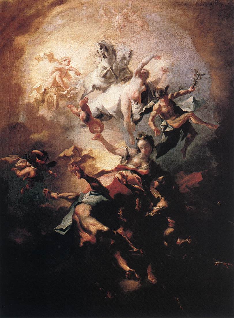 Alegoria De Alba Maulbertsch — Franz Anton Maulbertsch