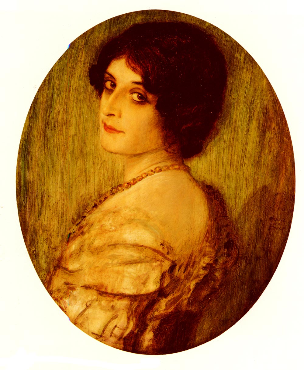 Retrato De Dama Stuck — Franz Stuck