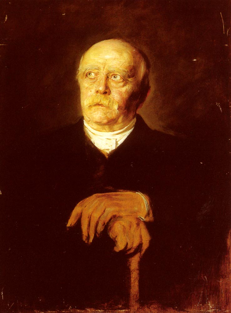 Retrato De Furst Otto Von Bismarck Lenbach — Franz Von Lenbach