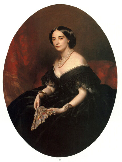 Retrato De Dama Winterhalter — Franz Xavier Winterhalter