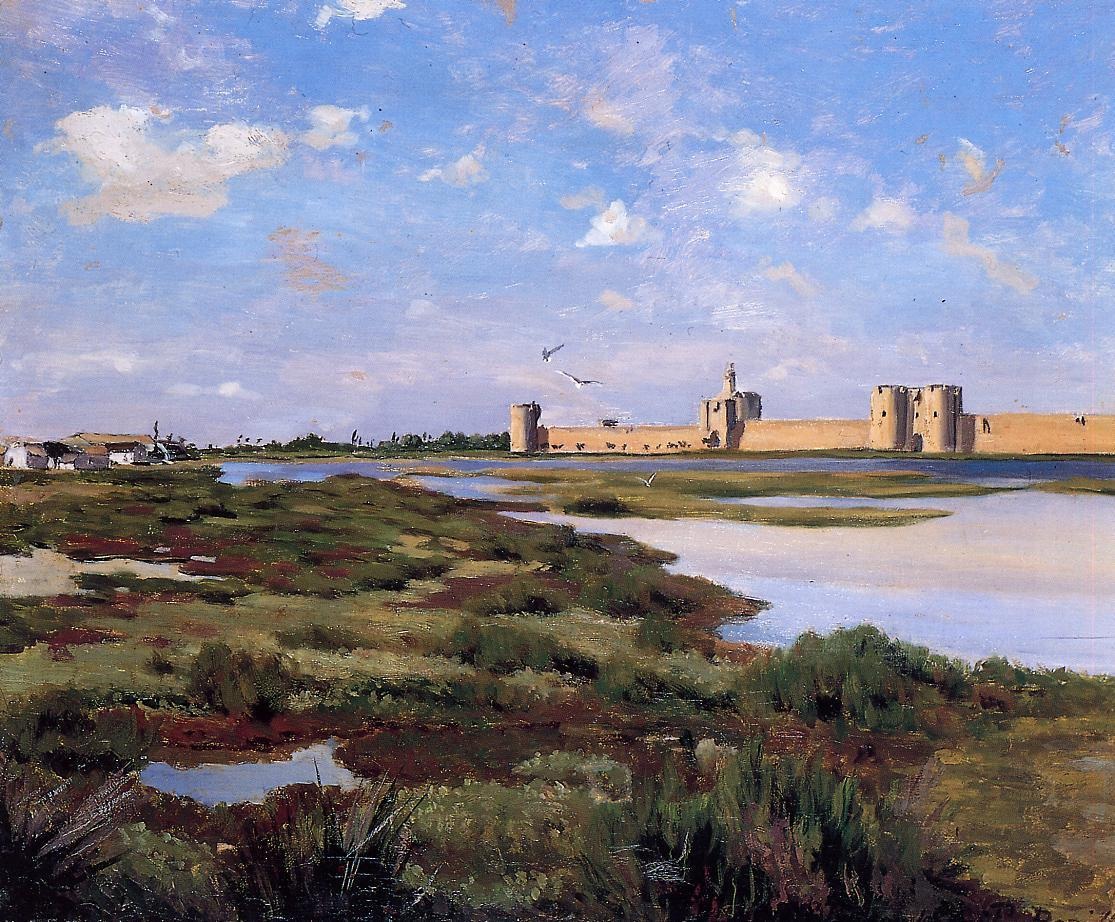 Aigues Mortes Frederic Bazille — Frederic Bazille