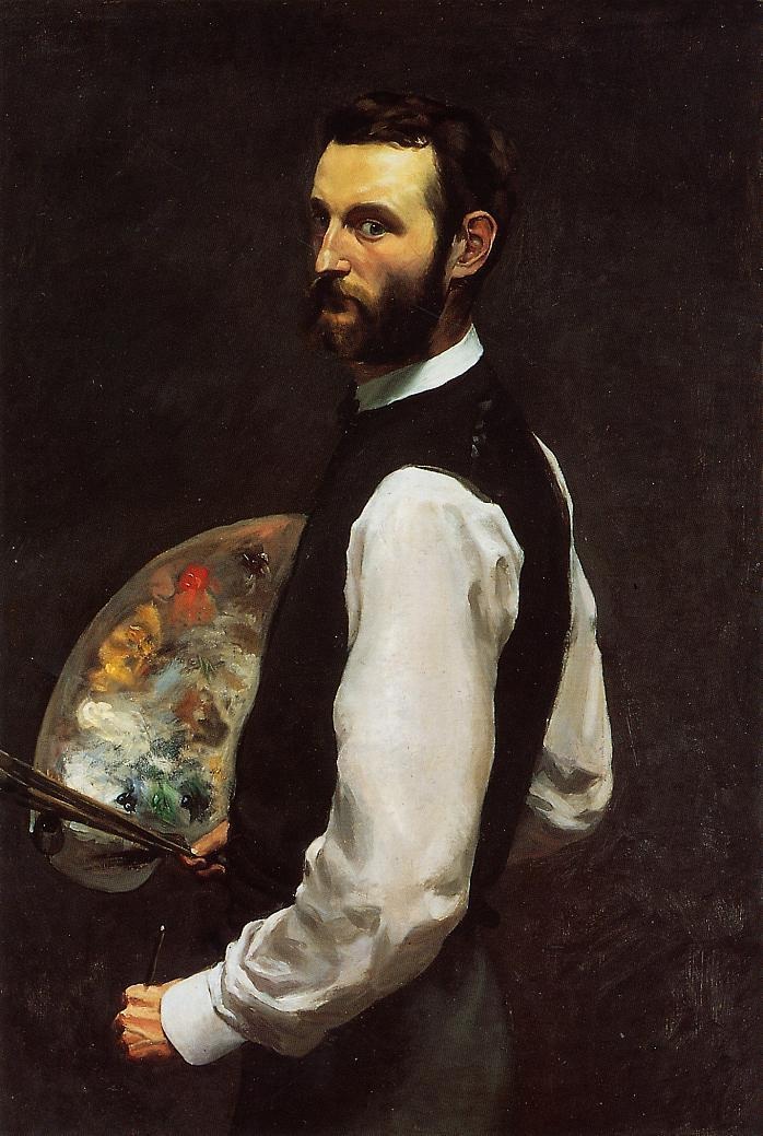 Autorretrato — Frederic Bazille