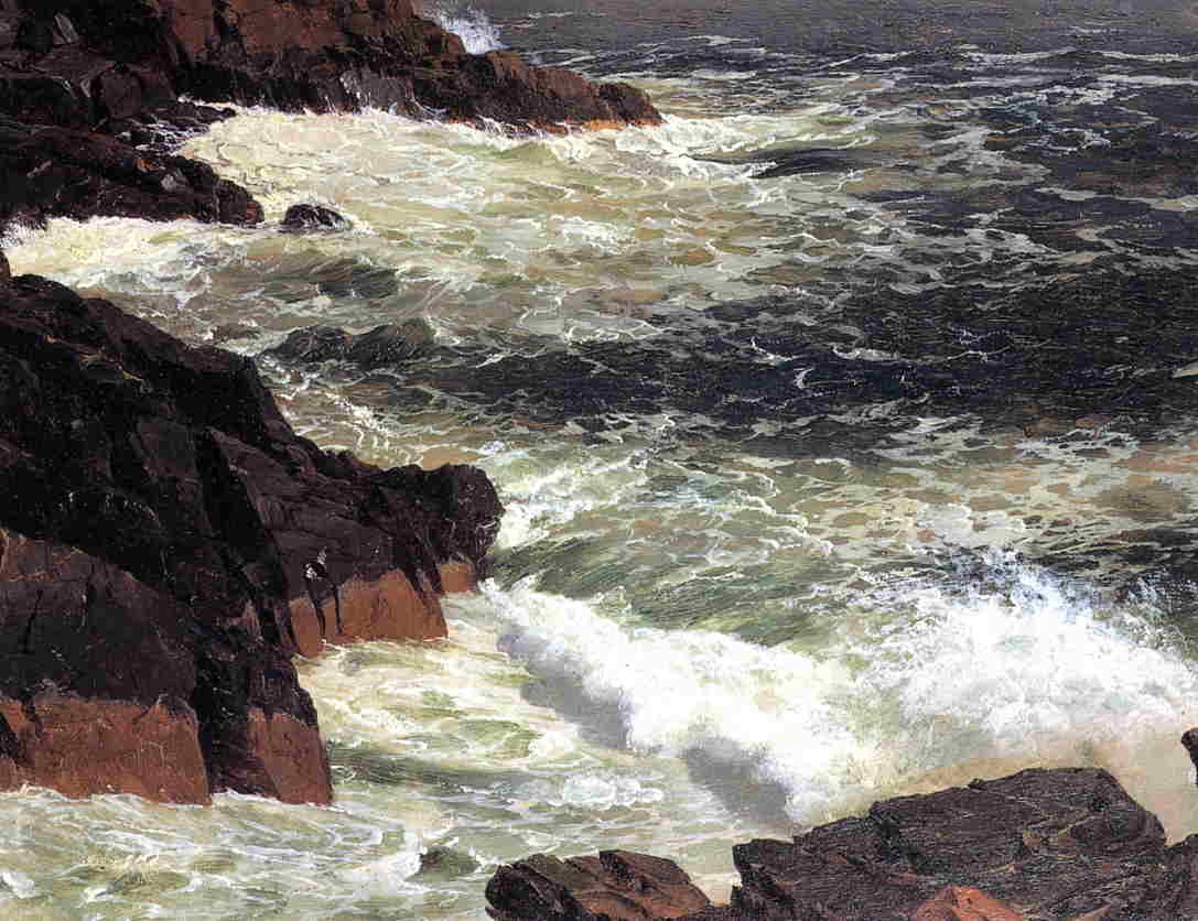 Bravo Surf Mount Desert Isla Church — Frederic Church