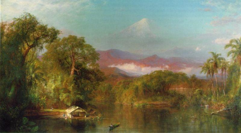 Chimborazo Church — Frederic Church