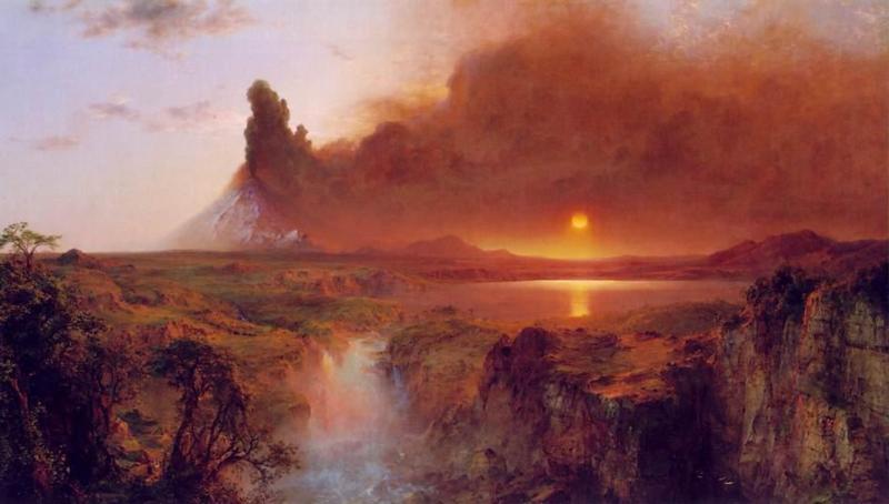 Cotopaxi Church — Frederic Church