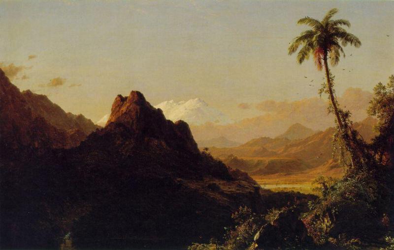 En Tropics Church — Frederic Church
