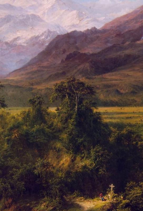 Heart De Andes Detalle Church — Frederic Church