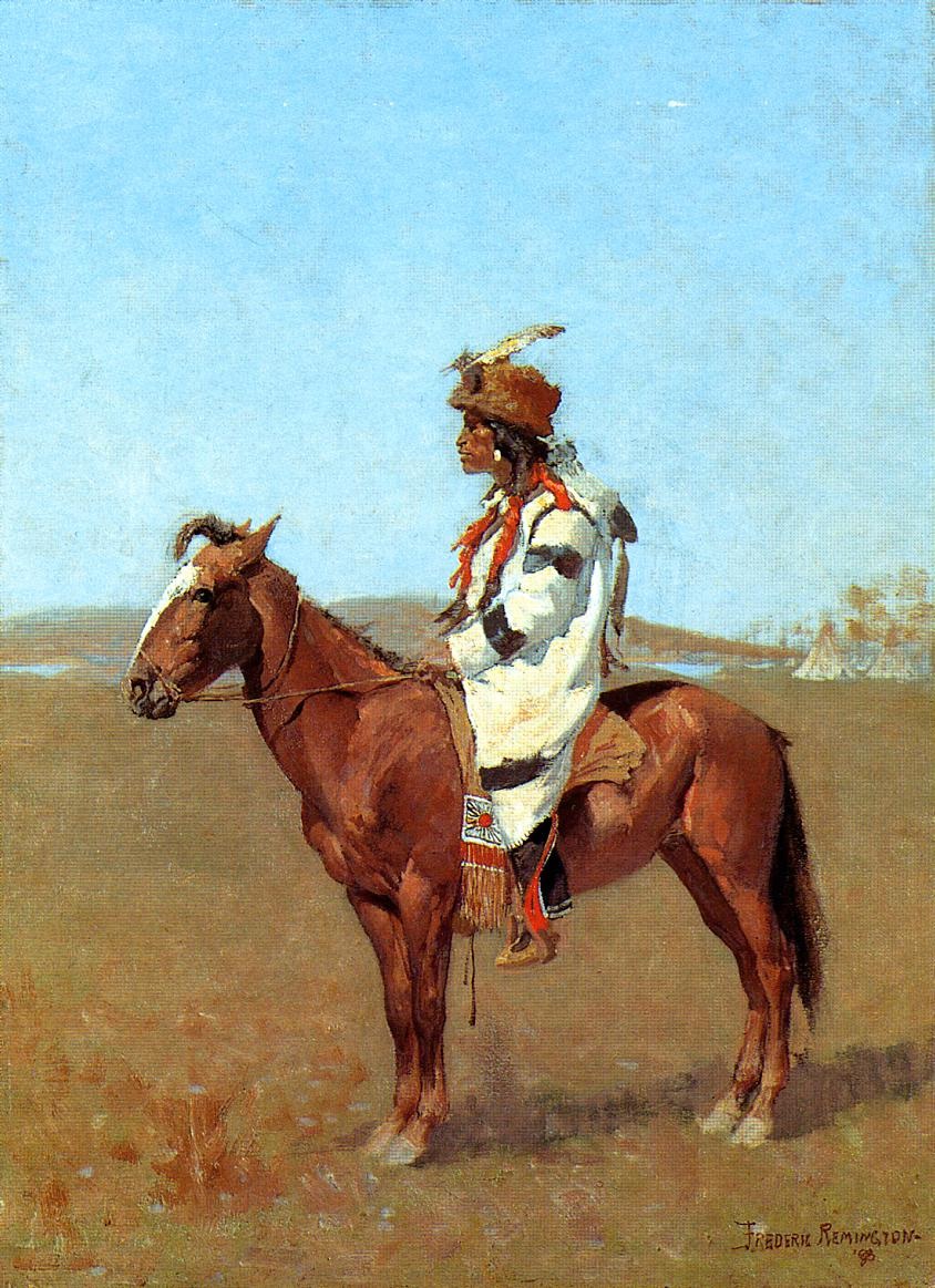 Blackfoot Chief Remington — Frederic Remington