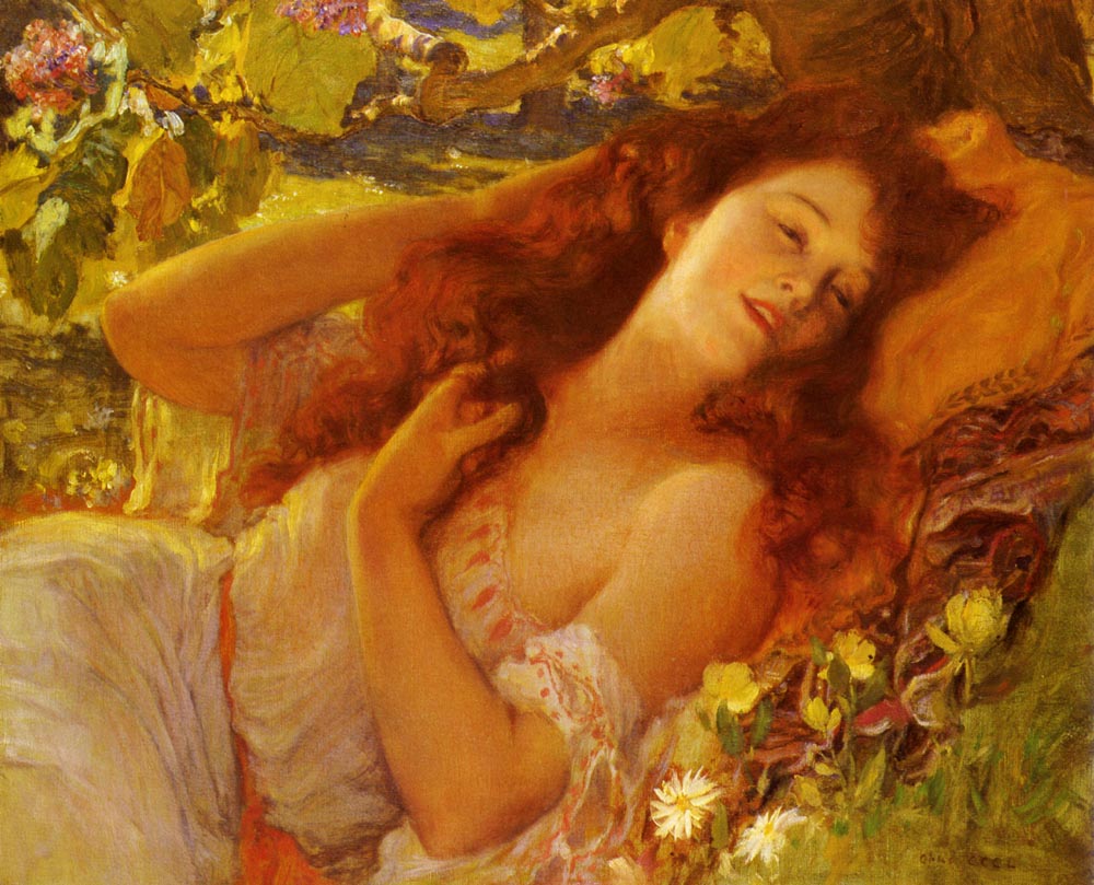 Dolce Far Niente Bridgman — Frederick Arthur Bridgman