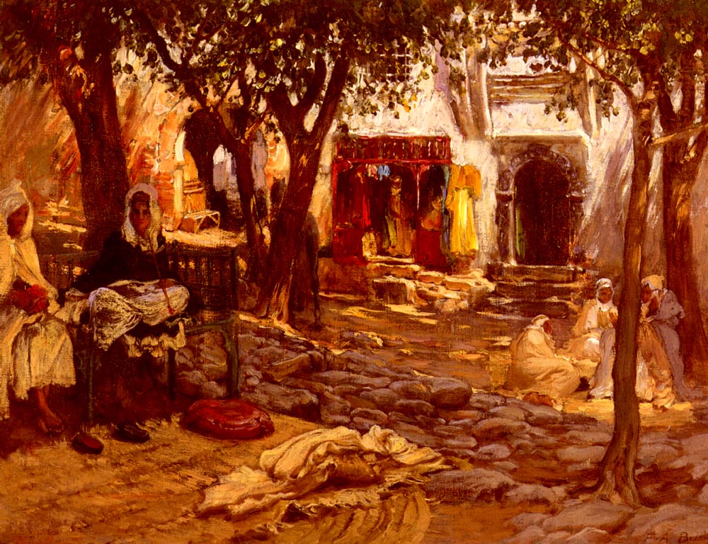 Eastern Courtyard Bridgman — Frederick Arthur Bridgman