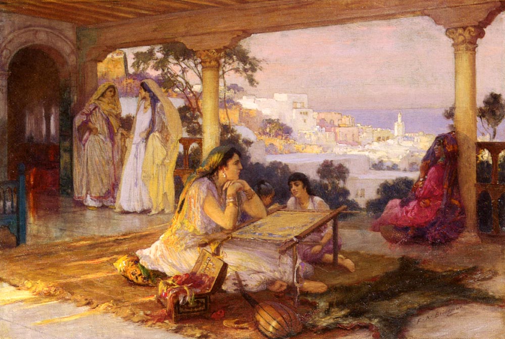 Eastern Veranda Bridgman — Frederick Arthur Bridgman