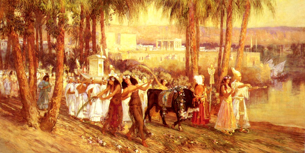 Egyptian Procesion Bridgman — Frederick Arthur Bridgman