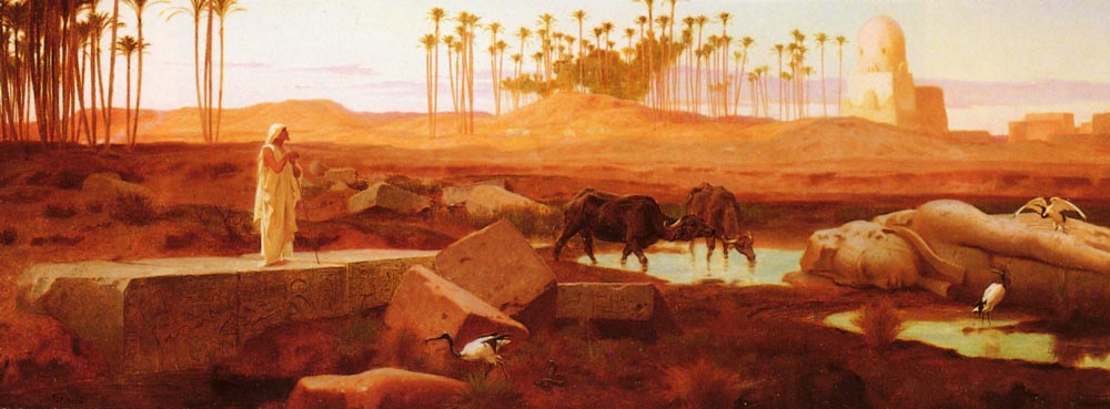 Memphis Sic Transit Gloria Mundi Goodall — Frederick Goodall