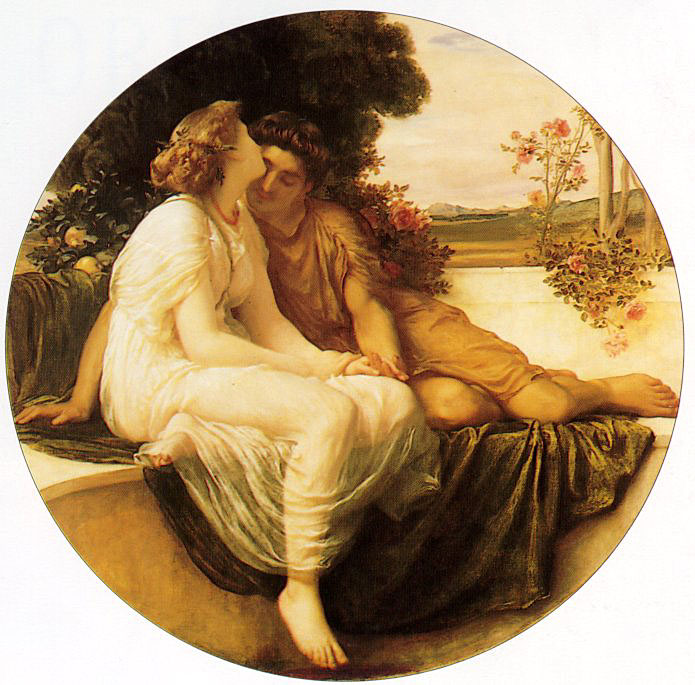La llama de Vesta, Frederic Leighton