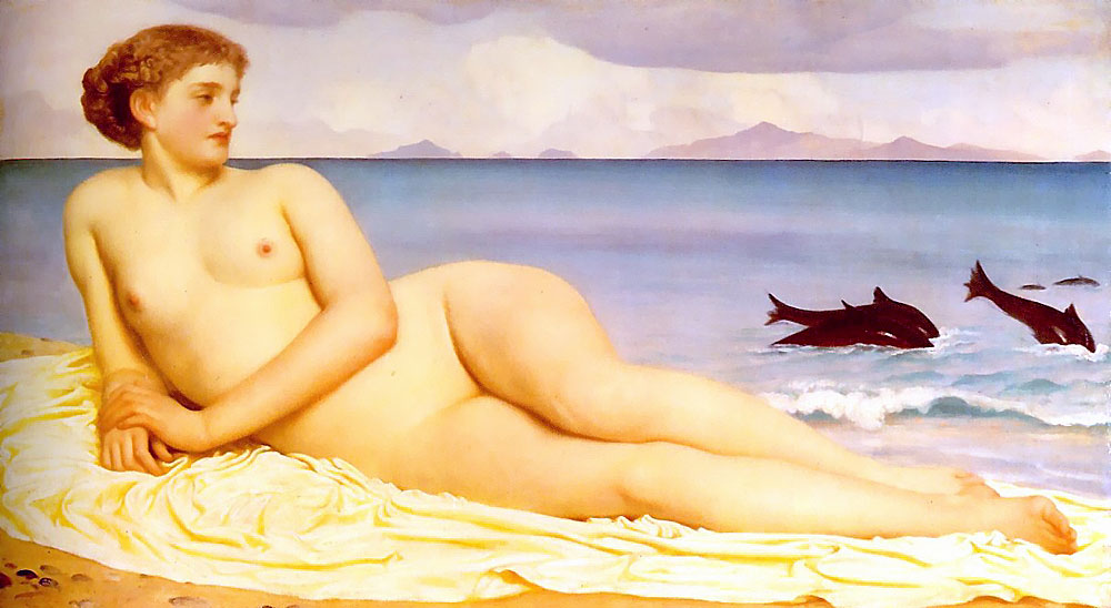 Actaea Nymph De Shore Leighton — Frederick Leighton