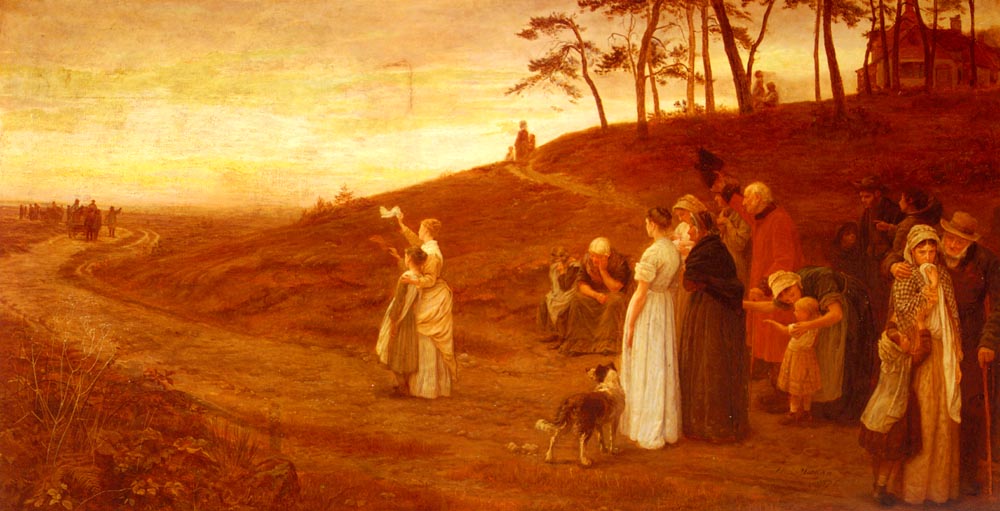 Emigrants Departure Morgan — Frederick Morgan