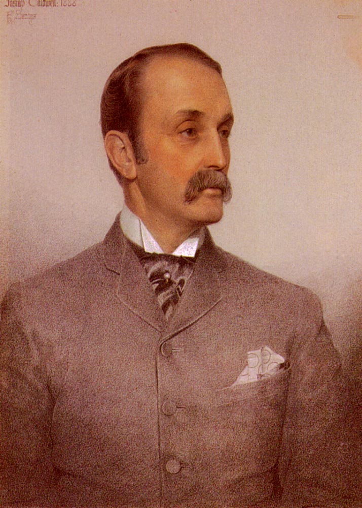 Retrato De Josiah Caldwell Sandys — Frederick Sandys