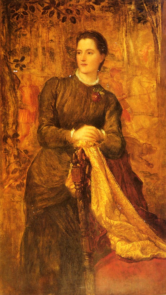 Honourable Mary Baring Watts — Frederick Watts