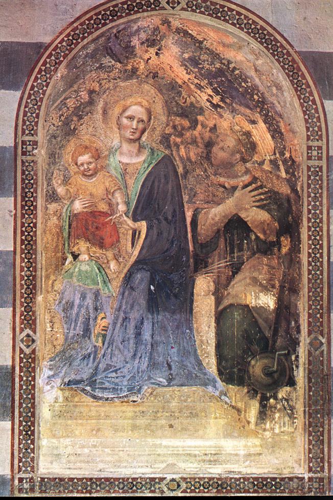Madonna Con Nino Fabriano — Gentile Da Fabriano
