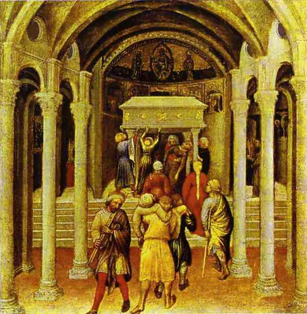 Miracle De San Nicholas Fabriano — Gentile Da Fabriano