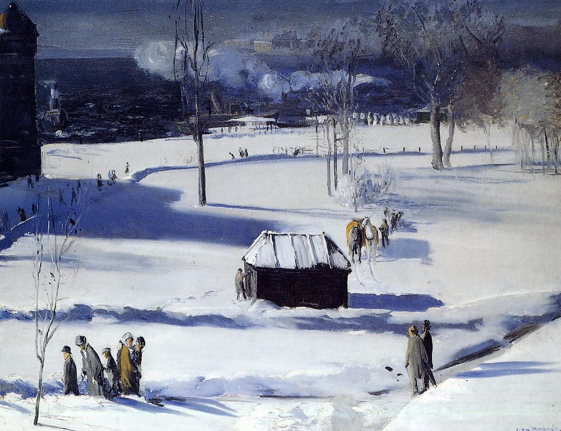 Azul Nieve Battery Bellows — George Bellows