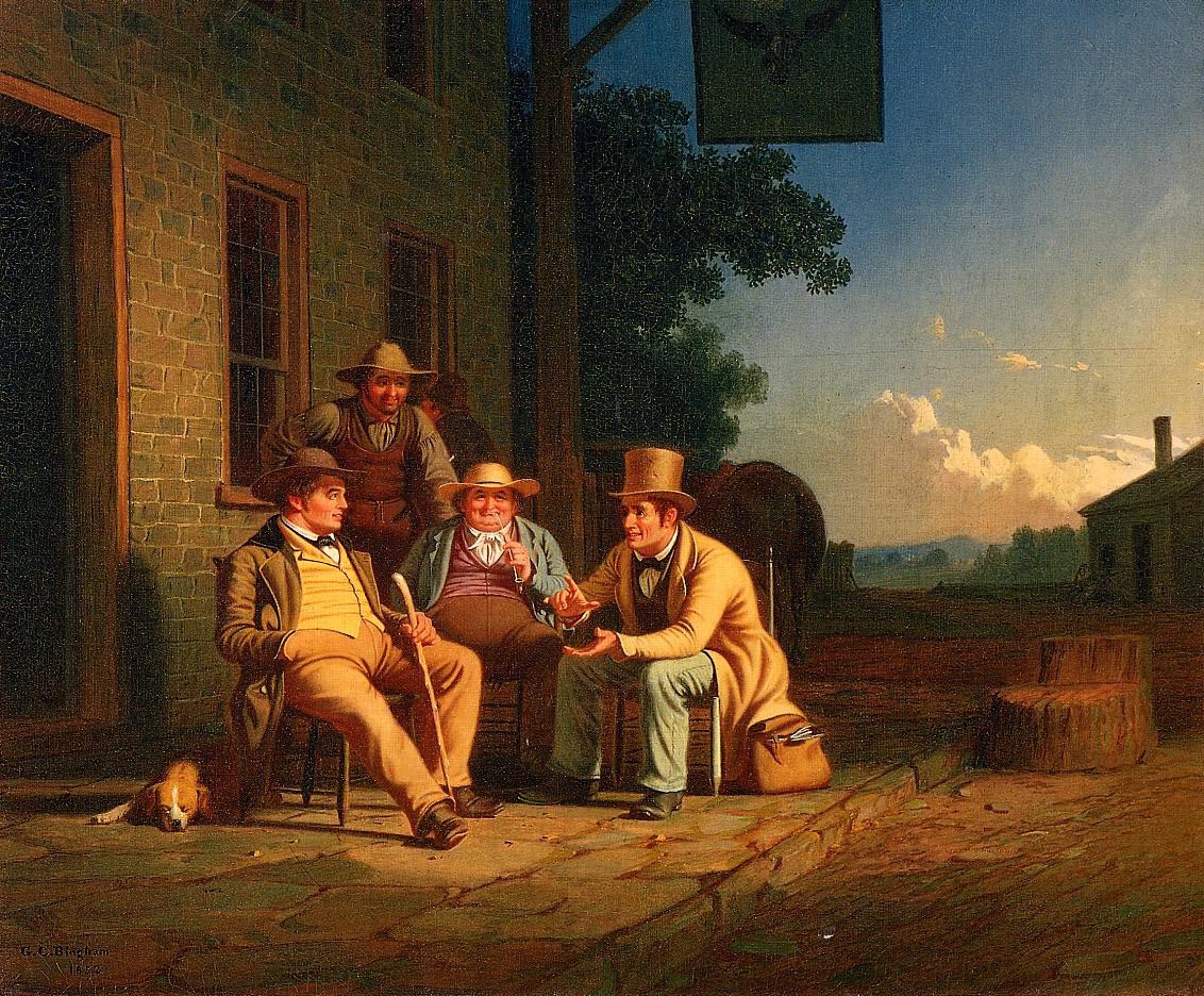 Canvassing Para Vote Bingham — George Caleb Bingham