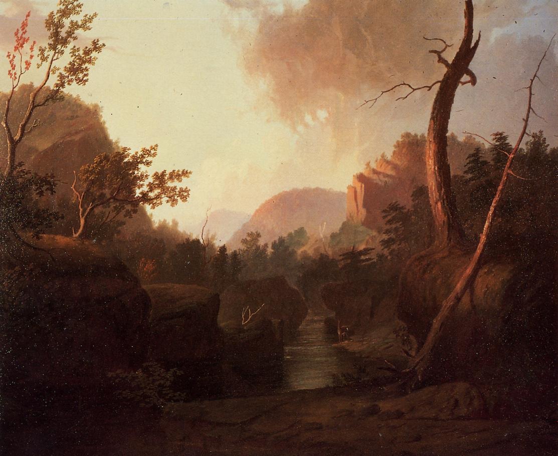 Ciervo En Paisaje Bingham — George Caleb Bingham