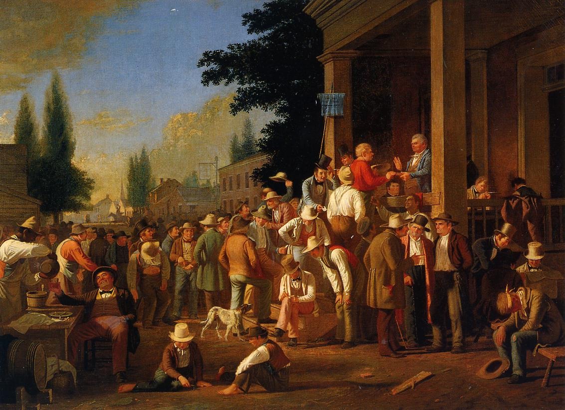 County Election Bingham — George Caleb Bingham