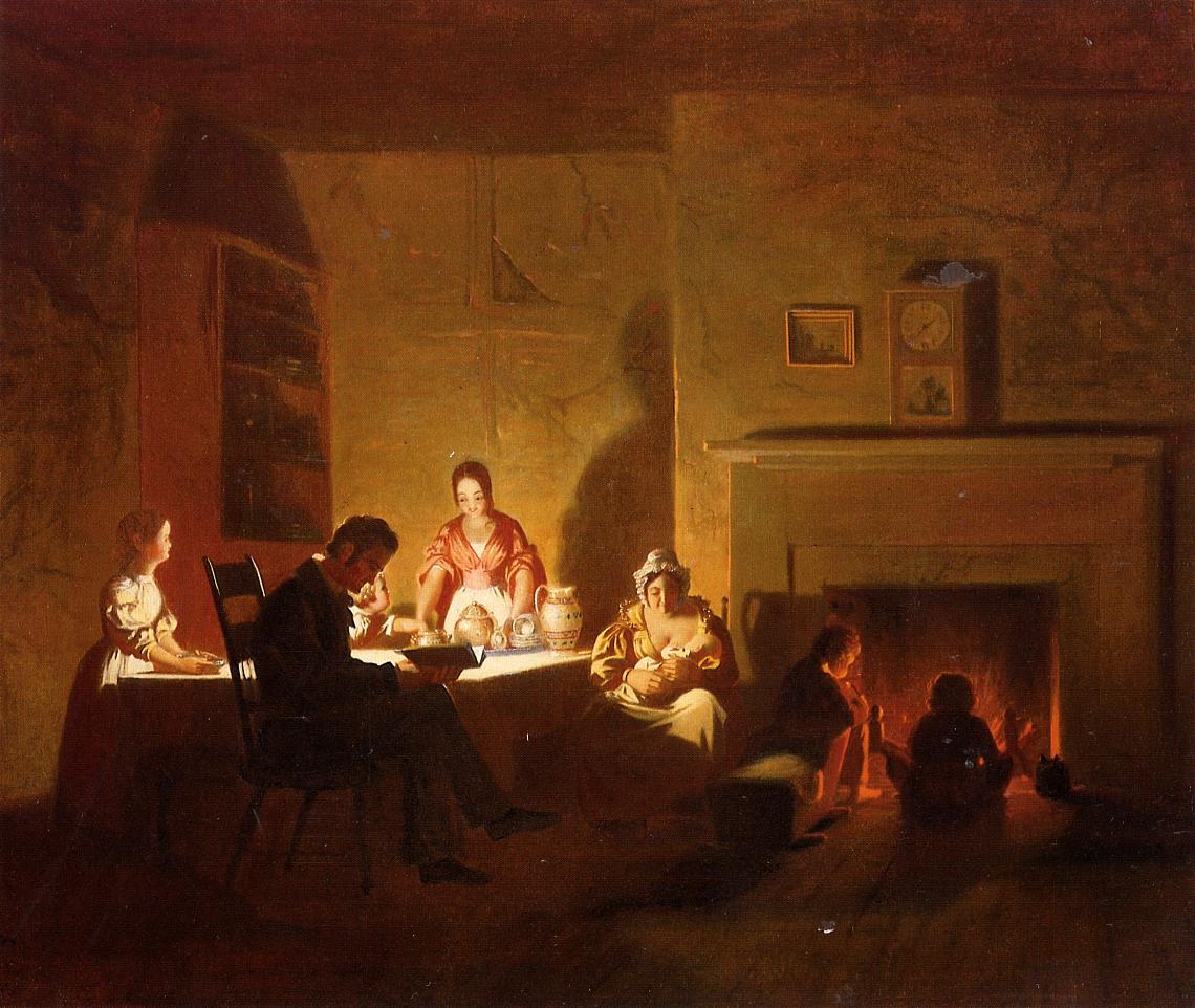 Family Life Sobre Frontier Bingham — George Caleb Bingham