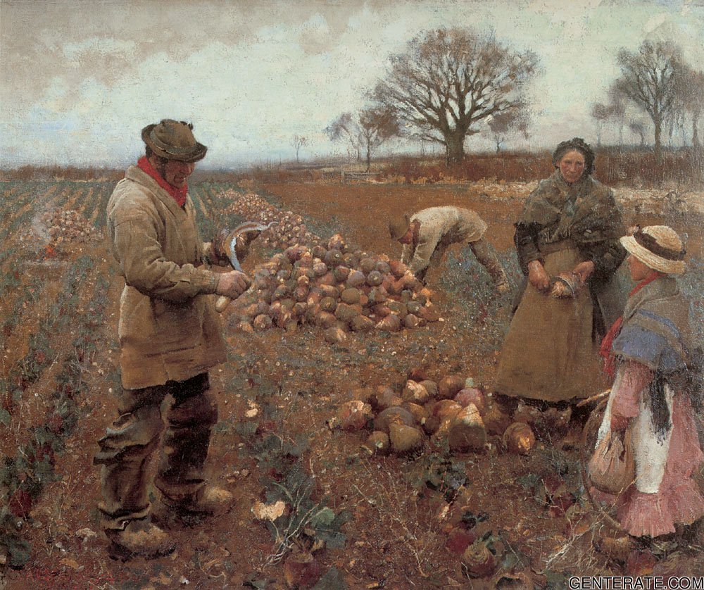 Invierno Work Clausen — George Clausen