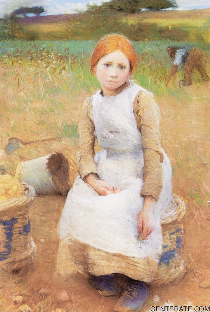 Little Rosa Clausen — George Clausen