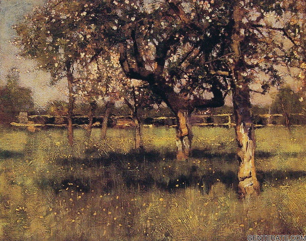 Orchard En May Clausen — George Clausen