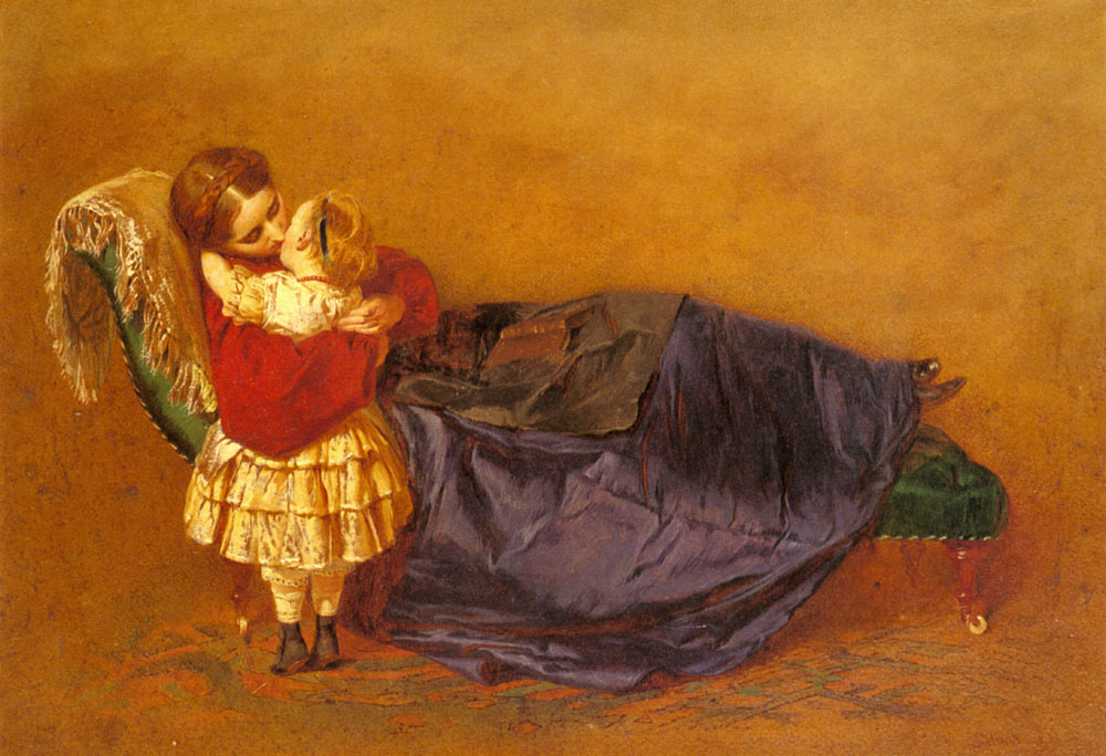Madre Y Nino Hicks — George Elgar Hicks