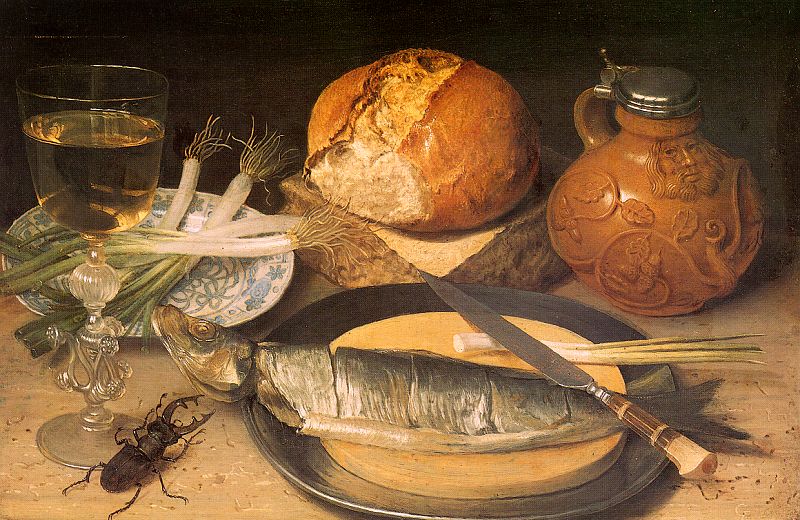 Bodegon Con Stag Beetle Flegel — George Flegel