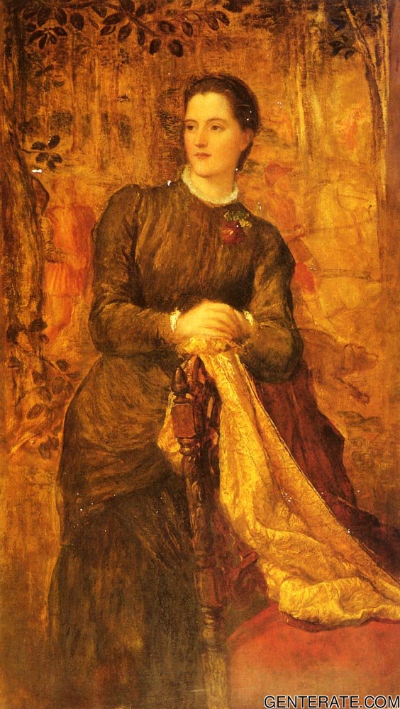 Honourable Mary Baring Watts — George Frederick Watts