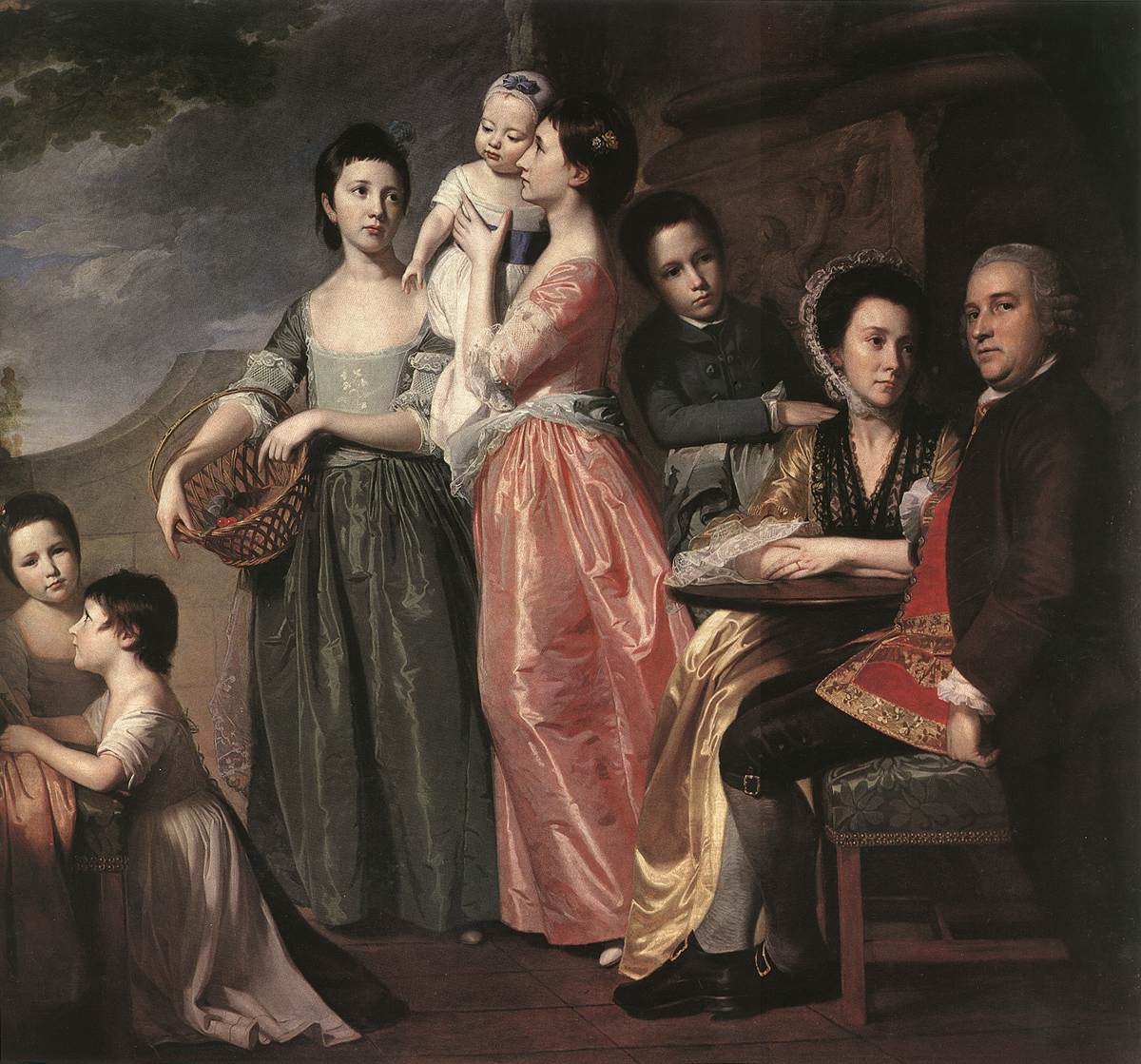 Leigh Family Romney — George Romney