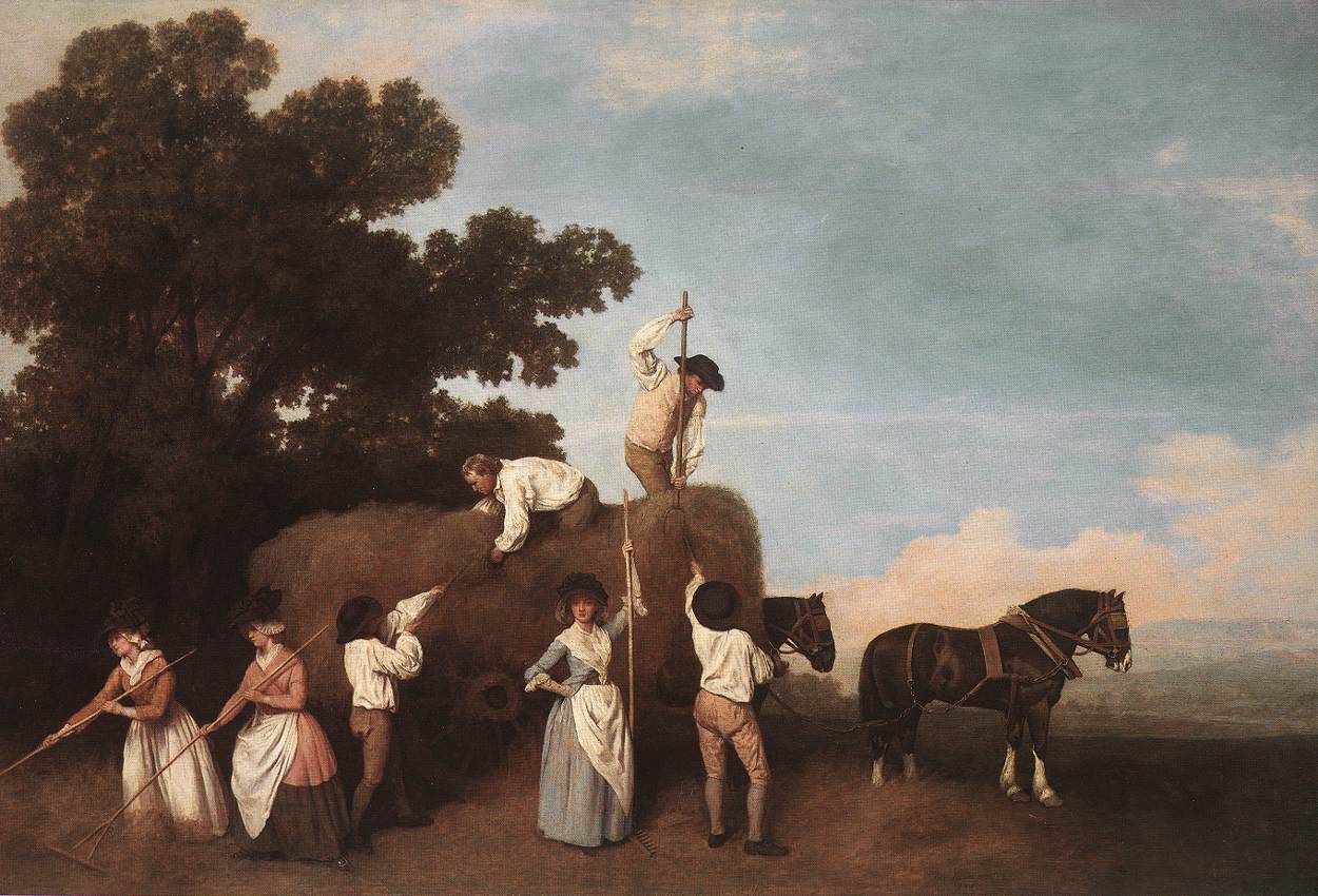 Haymaking Stubbs — George Stubbs