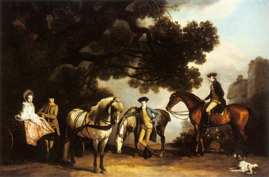 Milbanke Y Melbourne Families Stubbs — George Stubbs